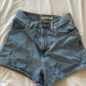 Levi's Classic Blue Jean Shorts